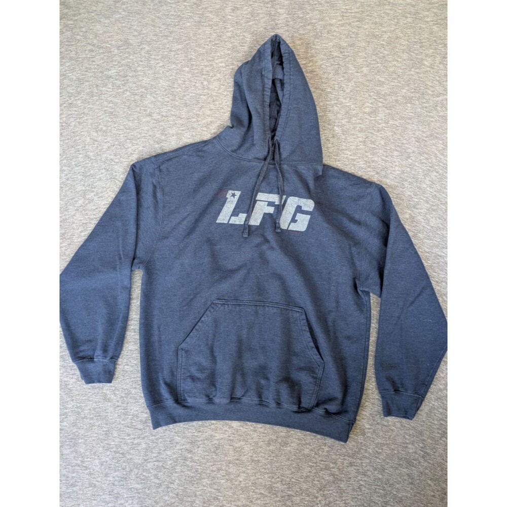 Chowdaheadz LFG New England Patriots Hoodie Blue Sweatshirt Sz XL Let's Go NFL